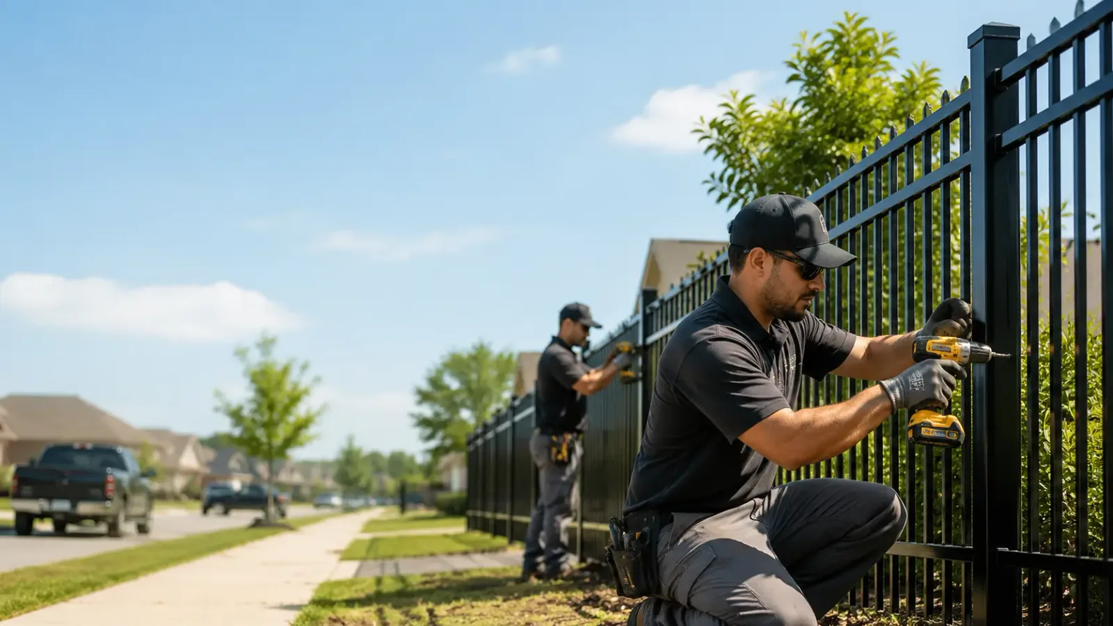 Metal Fence Installation in Piedmont, AL